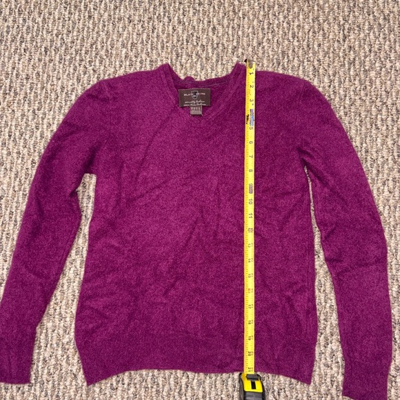 Black Brown 1826 Women's Purple Sweater - Picture 2 of 4